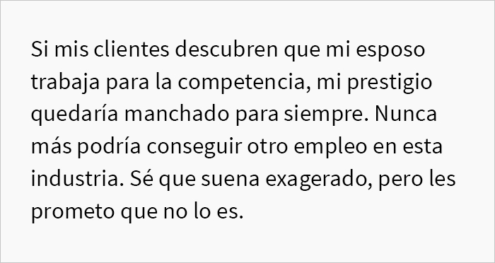 Esta mujer le pide a su marido que rechace su “trabajo soñado” por el bien de su carrera, o le pedirá el divorcio