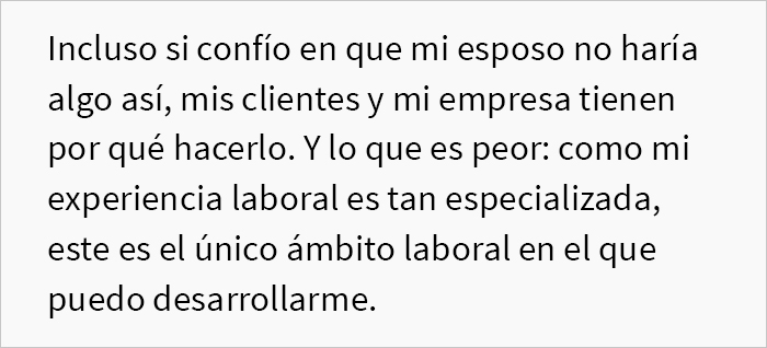 Esta mujer le pide a su marido que rechace su “trabajo soñado” por el bien de su carrera, o le pedirá el divorcio