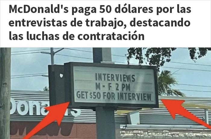 Algunos restaurantes de EE.UU. tienen dificultades para encontrar nuevos empleados, y la gente expone los motivos