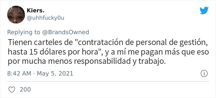 Algunos restaurantes de EE.UU. tienen dificultades para encontrar nuevos empleados, y la gente expone los motivos