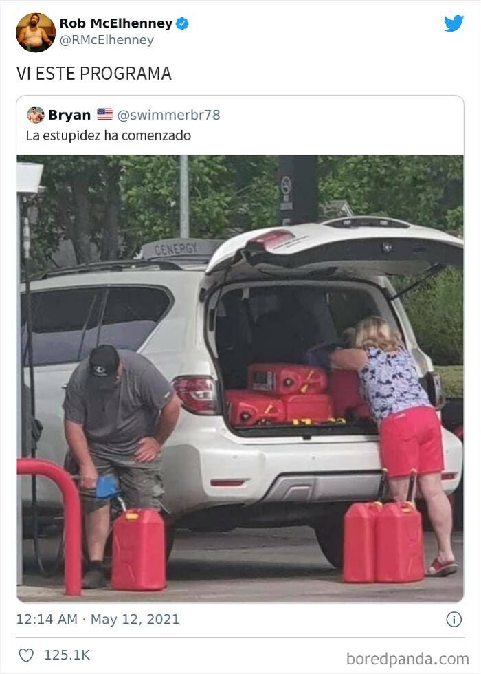 La estupidez ha comenzado