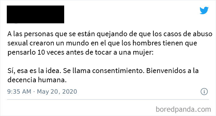 Se llama consentimiento