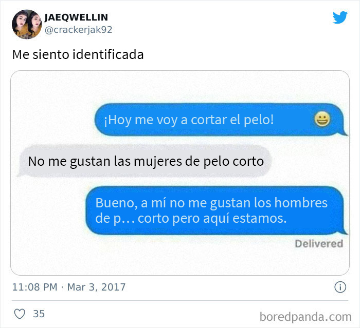 Cuando los hombres creen que todo lo que hacen las mujeres es por ellos