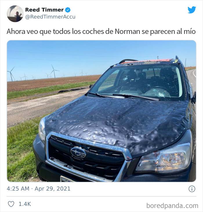 'Gorilla' Hail Struck Texas And Oklahoma Last Night, And This Is How It Looked (30 Pics)