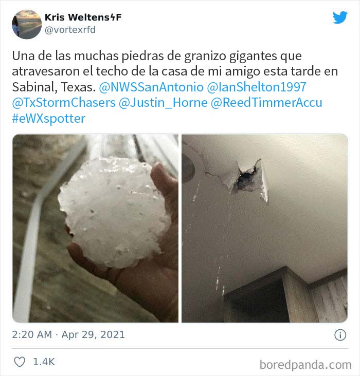 'Gorilla' Hail Struck Texas And Oklahoma Last Night, And This Is How It Looked (30 Pics)