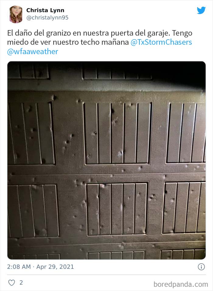 'Gorilla' Hail Struck Texas And Oklahoma Last Night, And This Is How It Looked (30 Pics)
