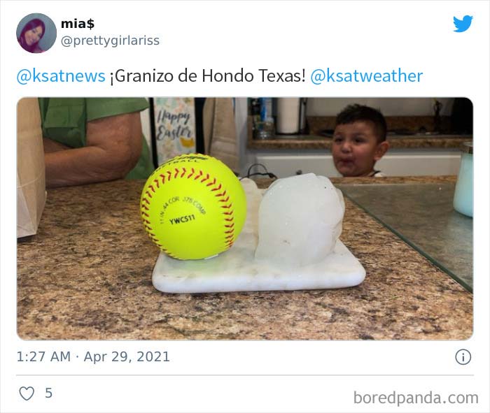 'Gorilla' Hail Struck Texas And Oklahoma Last Night, And This Is How It Looked (30 Pics)