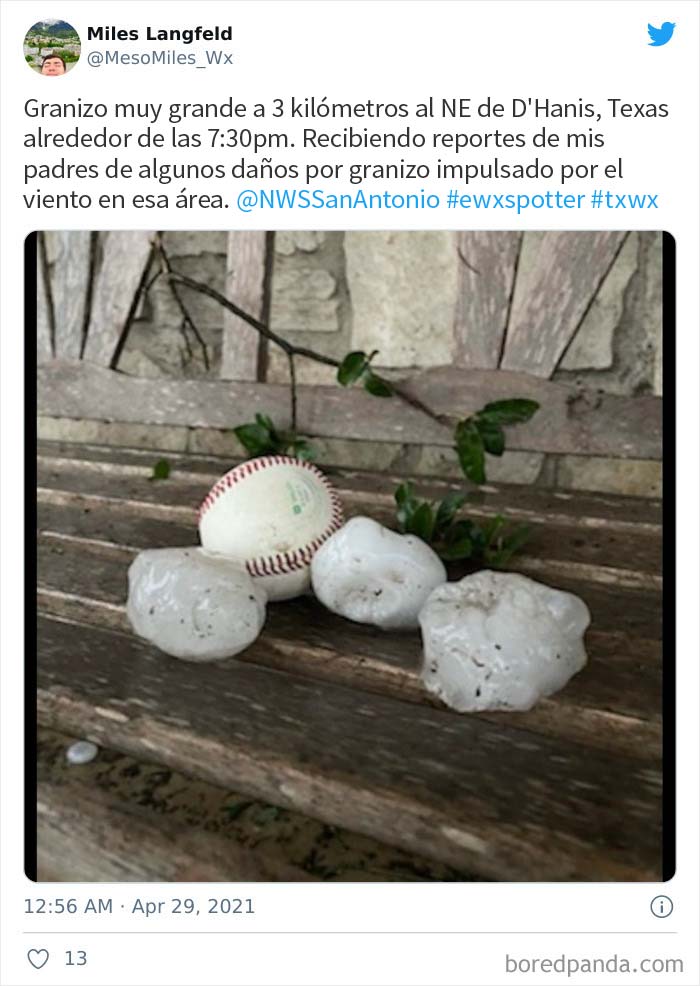 'Gorilla' Hail Struck Texas And Oklahoma Last Night, And This Is How It Looked (30 Pics)
