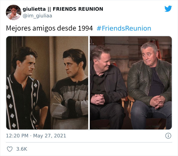 30 Of The Most Spot-On Reactions Of People Online To The Recent "Friends" Reunion