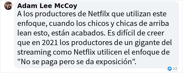 Esta fotógrafa compartió capturas de pantalla de la productora de "El amor es ciego" de Netflix que le ofreció trabajo no remunerado en 5 bodas