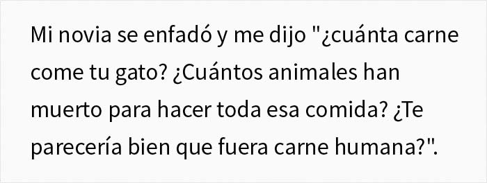 Esta chica vegana exigió a su novio que regale su gato, dándole un ultimátum
