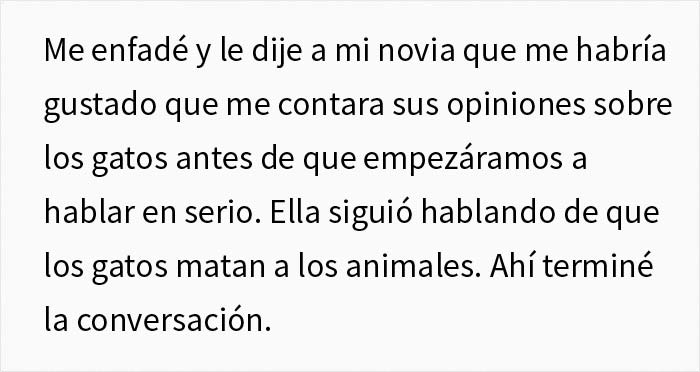 Esta chica vegana exigió a su novio que regale su gato, dándole un ultimátum