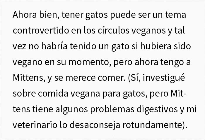 Esta chica vegana exigió a su novio que regale su gato, dándole un ultimátum