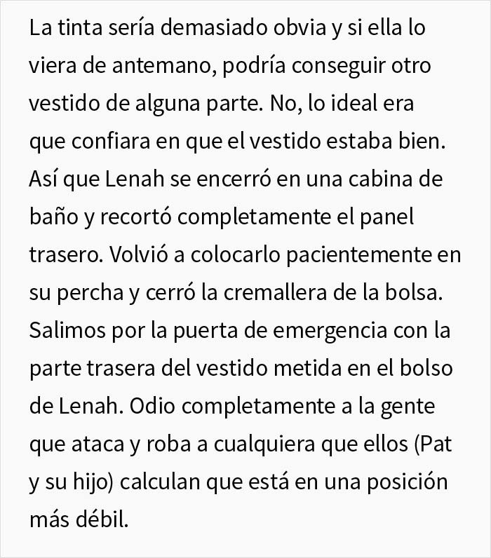 Esta novia loca robó un vestido de una organización benéfica y su dueña se vengó el día de la boda