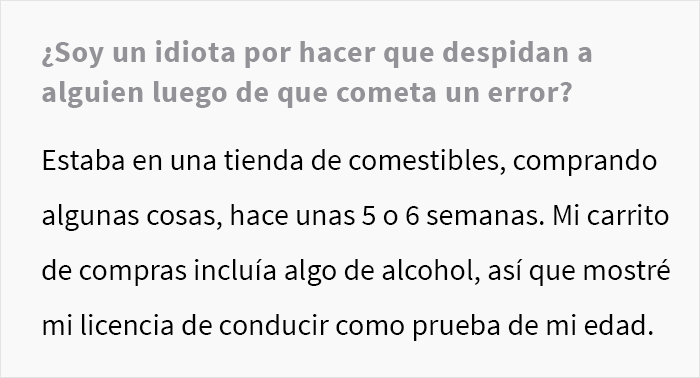Este cliente se siente culpable por hacer que despidan a una cajera, pero en internet dicen que se lo merecía