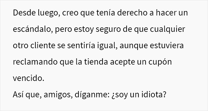 Este cliente se siente culpable por hacer que despidan a una cajera, pero en internet dicen que se lo merecía