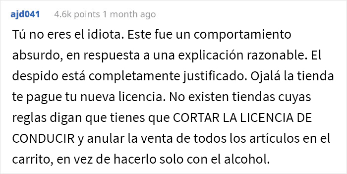 Este cliente se siente culpable por hacer que despidan a una cajera, pero en internet dicen que se lo merecía