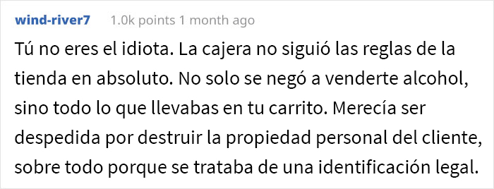 Este cliente se siente culpable por hacer que despidan a una cajera, pero en internet dicen que se lo merecía
