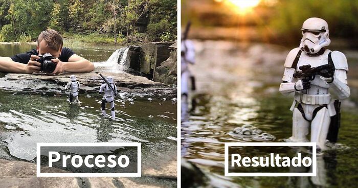 Este fotógrafo usa juguetes de la cultura pop para crear increÃbles fotografÃas de acción (30 fotos)