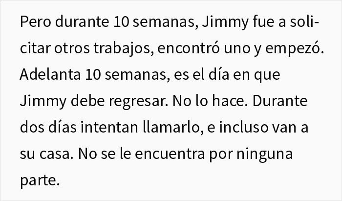 Este empleado trabajó para una empresa durante 4 décadas y le recortaron las vacaciones, así que se tomó su dulce venganza