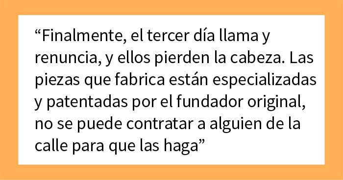 Este empleado trabajó para una empresa durante 4 décadas y le recortaron las vacaciones, así que se tomó su dulce venganza