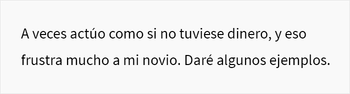 Esta mujer evita gastar dinero diciendo que está arruinada cuando en realidad gana un buen salario, y recibe opiniones divididas