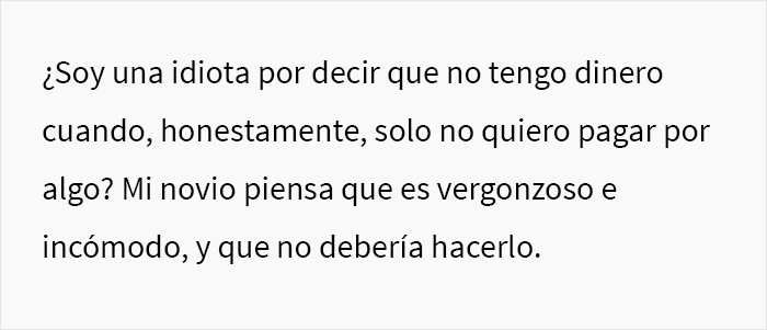 Esta mujer evita gastar dinero diciendo que está arruinada cuando en realidad gana un buen salario, y recibe opiniones divididas