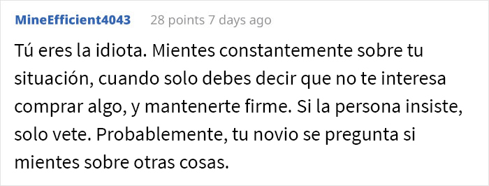 Esta mujer evita gastar dinero diciendo que está arruinada cuando en realidad gana un buen salario, y recibe opiniones divididas