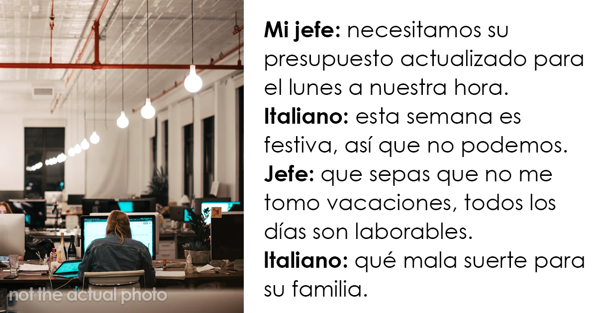 20 Personas comparten cómo es la «ética laboral» en diferentes países