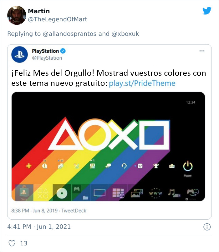 Internet demostró a un tipo que desaprueba el nuevo logo arco iris de Xbox que no encontrará una empresa que no apoye al colectivo LGBTQ+