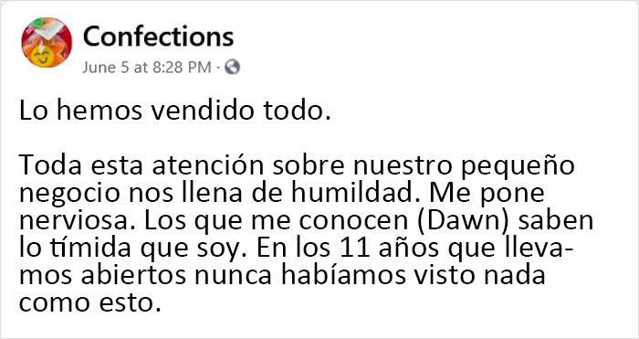 Esta panadería de Texas perdió un gran pedido tras publicar sus galletas del mes del orgullo y la gente acude en masa a apoyarla
