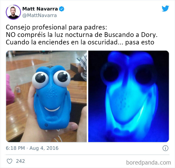 Esta luz nocturna de Buscando a Dory es ¡perfecta para los niños!