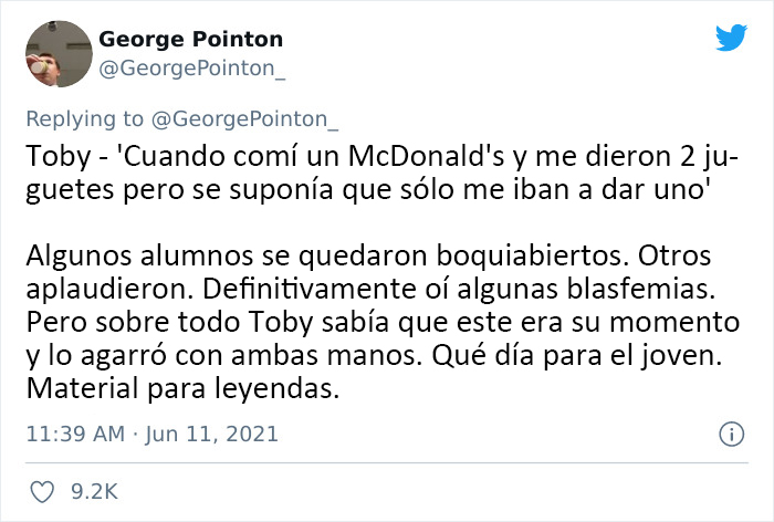 Este profesor pidió a sus alumnos de 1º que compartieran lo mejor que les había pasado en la vida y estas son 11 de las respuestas más conmovedoras
