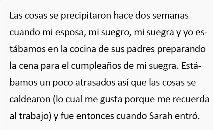 Este hombre abandonó un almuerzo familiar tras un comentario racista de su cuñada sobre su forma de cocinar