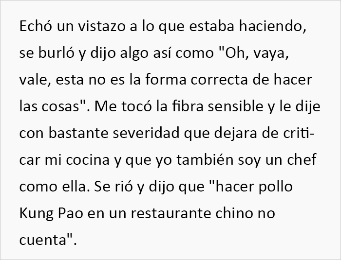 Este hombre abandonó un almuerzo familiar tras un comentario racista de su cuñada sobre su forma de cocinar