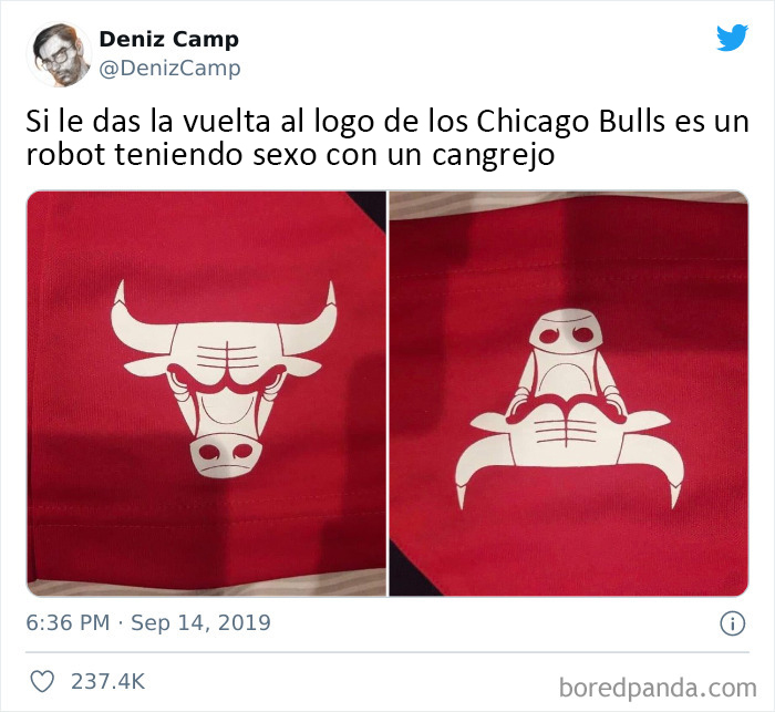 Gracias, odio el logotipo de los Chicago Bulls