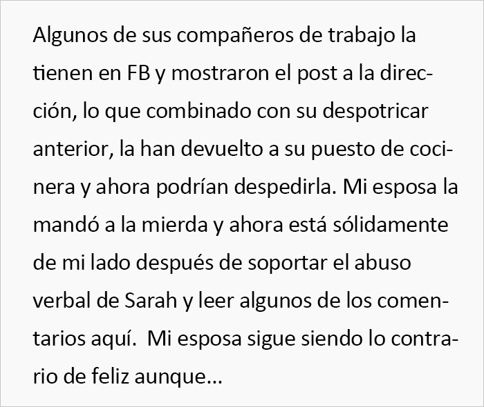 Este hombre abandonó un almuerzo familiar tras un comentario racista de su cuñada sobre su forma de cocinar