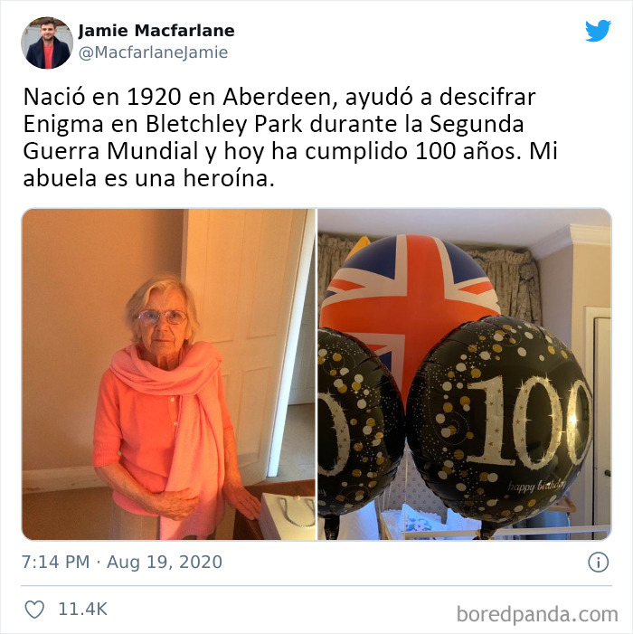 La abuela heroína