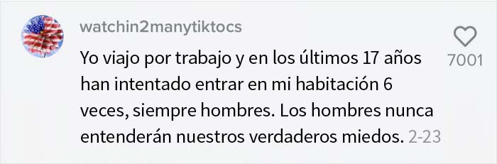 Esta mujer comparte detalles de las habitaciones de hotel en los que fijarse para saber si son seguras