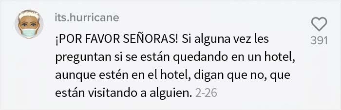 Esta mujer comparte detalles de las habitaciones de hotel en los que fijarse para saber si son seguras