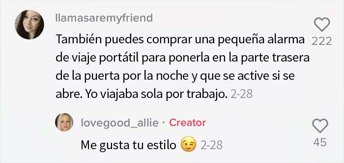 Esta mujer comparte detalles de las habitaciones de hotel en los que fijarse para saber si son seguras