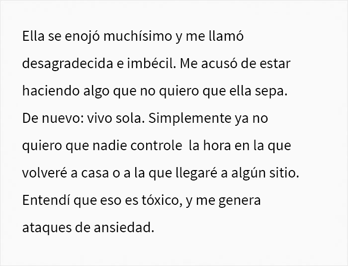 Esta madre controladora enloquece cuando su hija adulta le impide rastrear su ubicación en todo momento
