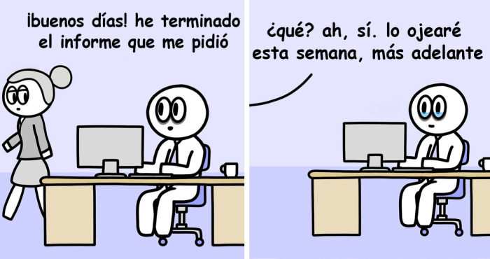 Este hombre crea cómics basándose en sencillas observaciones de la vida diaria (10 cómics)