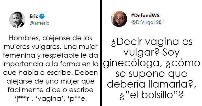 Este hombre afirma que las mujeres “vulgares” son defectuosas y que los hombres deberían alejarse de ellas, pero se burlan de él en los comentarios