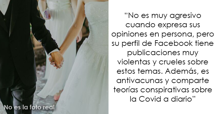 Esta pareja desinvita a uno de los invitados de su boda debido a sus publicaciones en Facebook y genera opiniones divididas en la gente