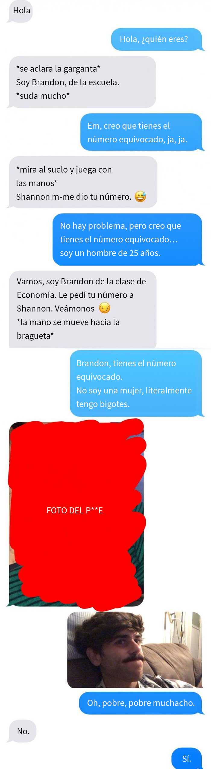 Vi esto en Tumblr. Sí, lo siento por Tumblr