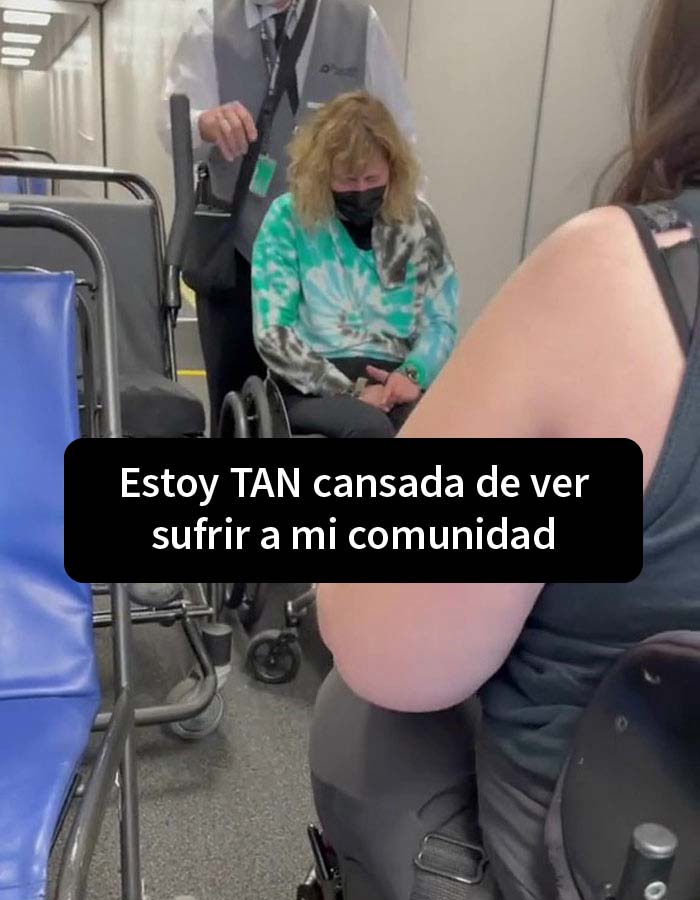 Internet denuncia a Delta Airlines por romper la silla de ruedas de esta mujer y hacerla llorar