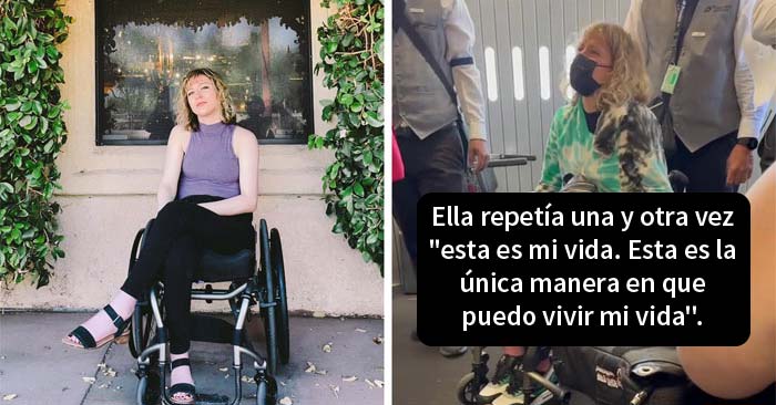 Internet denuncia a Delta Airlines por romper la silla de ruedas de esta mujer y hacerla llorar