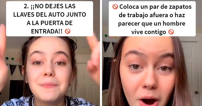 Esta usuaria de TikTok compartió 11 útiles consejos de seguridad que podrían salvar tu vida
