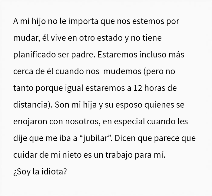 Esta abuela quiere comenzar a vivir su vida de una vez, por lo que se “jubila” de cuidar a sus nietos, y su hija se molesta